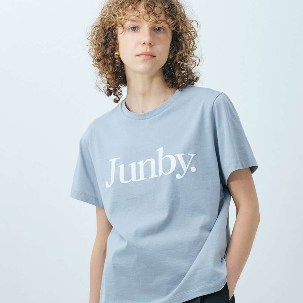 2022 Junby logo t-shirt_blue